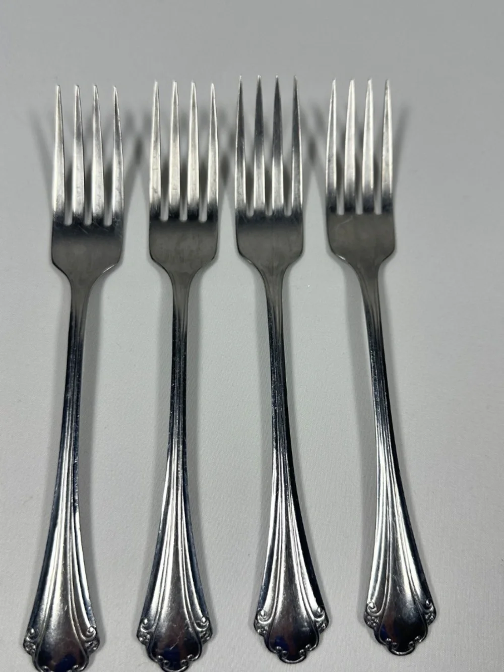 7 Piece Vintage Oneida 1881 Rogers Repose Bittersweet Pattern Stainless Flatware